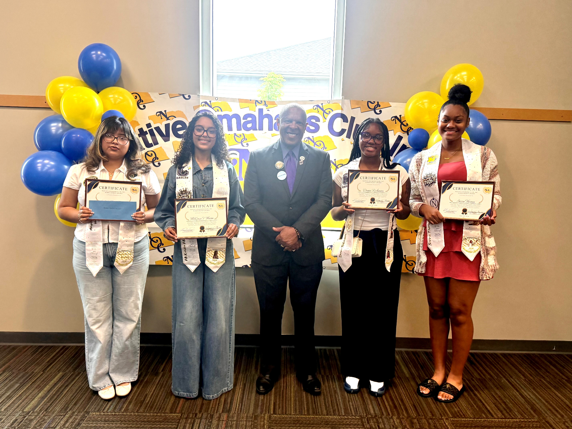 Native Omahans Club 2026 scholarship recipients